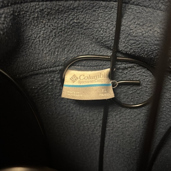 Columbia Kids' Navy Fleece Jacket - Picture 2 of 2